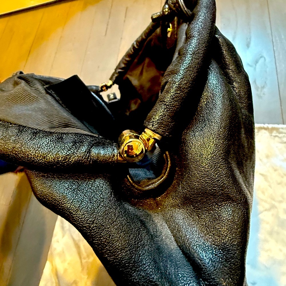 Furla Black Leather Clutch Bag - Picture 5 of 11